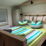 Ferienwohnung im Schlumm - Ansicht Schlafzimmer Grasmücke